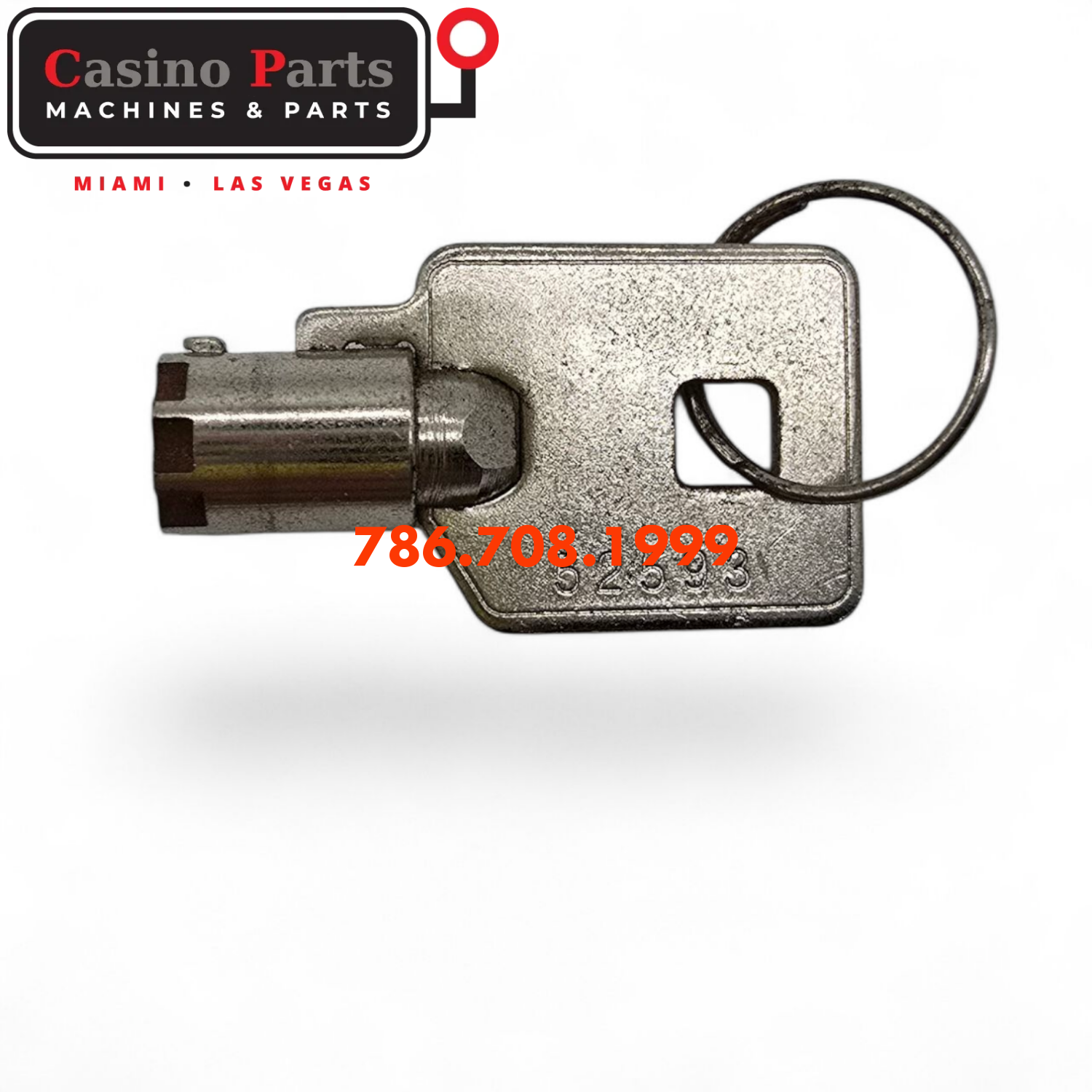 Key Round Barrel Code 52593 Key