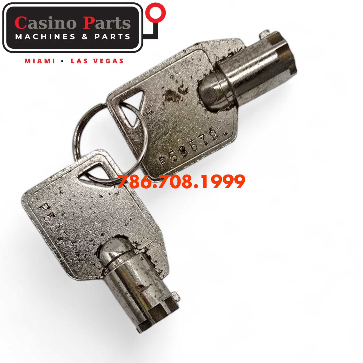 Key Round Barrel Code 58579 Key