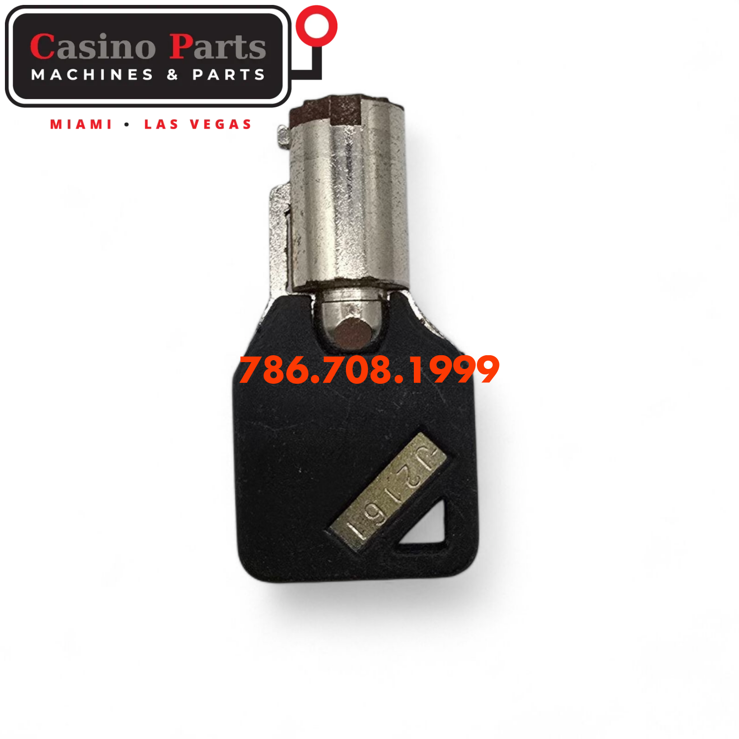 Key Round Barrel Code J2161 Key