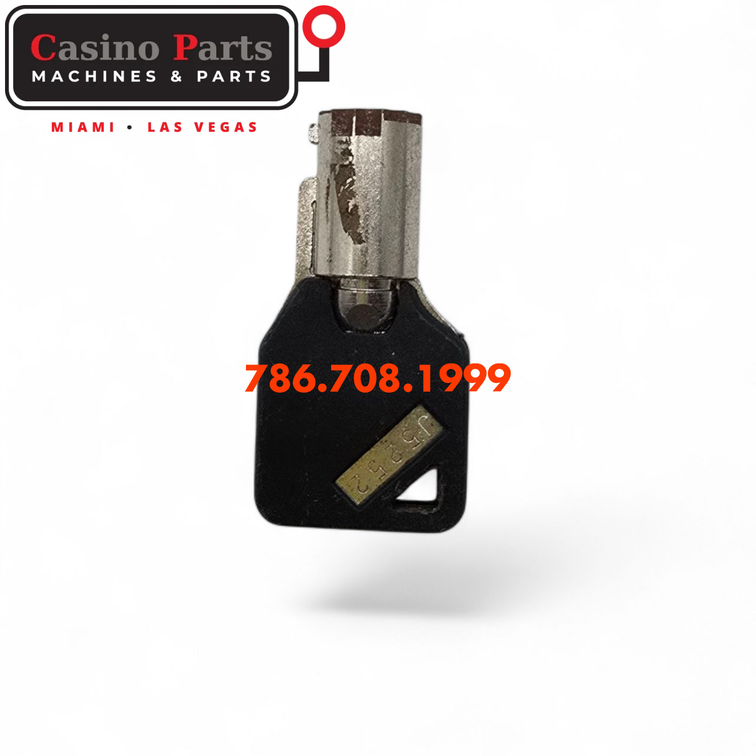 Key Round Barrel Code J5252 Key