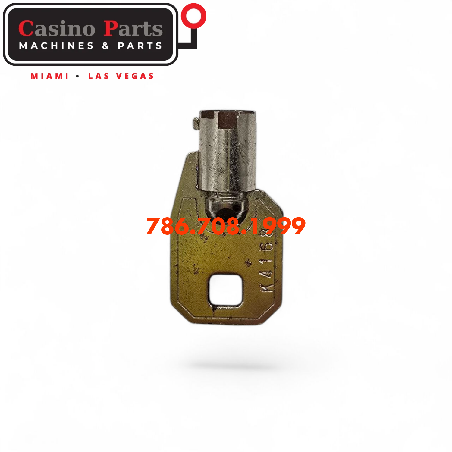 Key Round Barrel Code K4168 Key