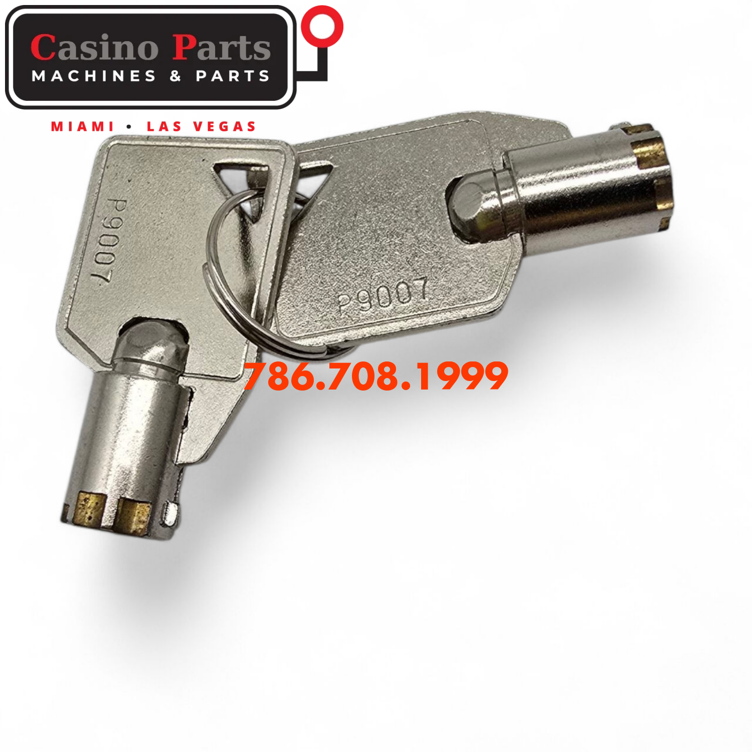 Key Round Barrel Code P9007 Key