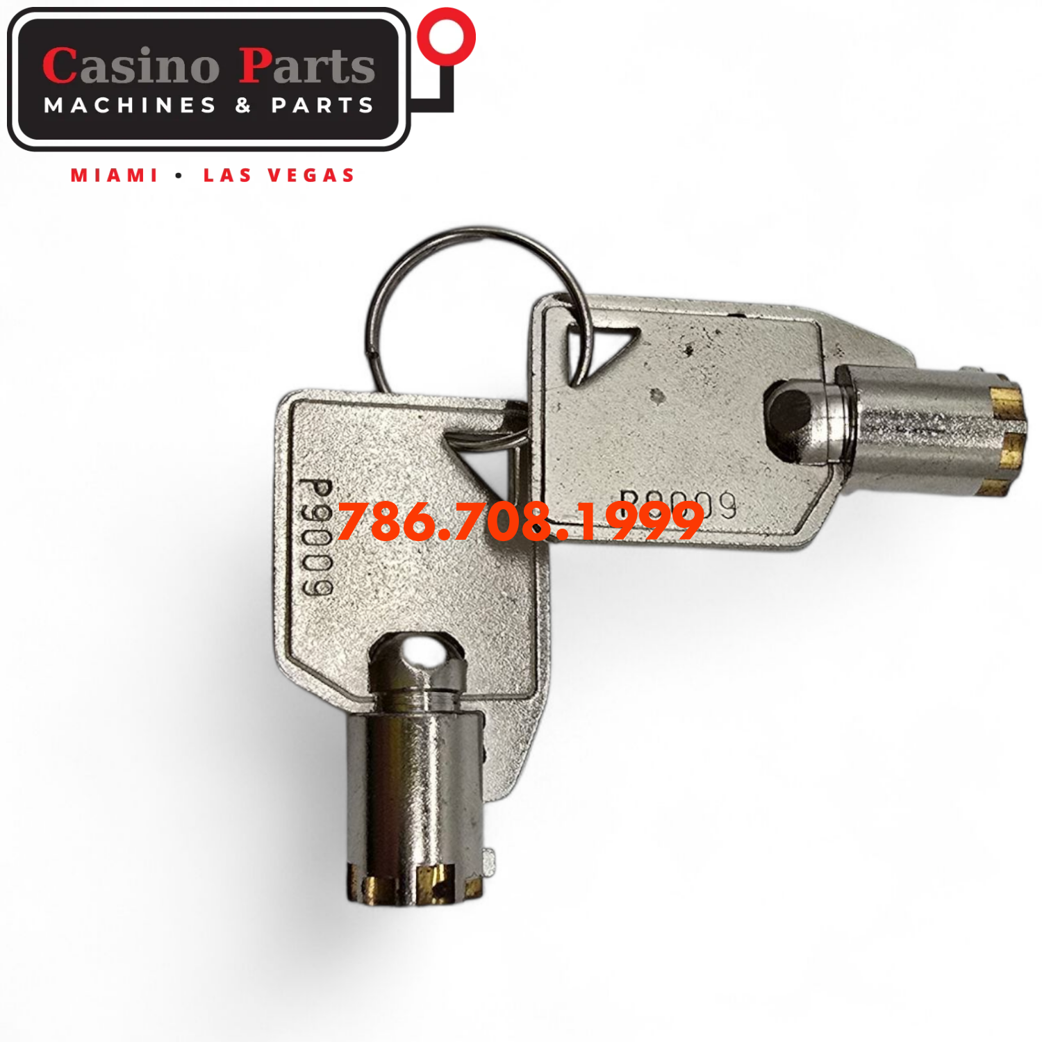 Key Round Barrel Code P9009 key