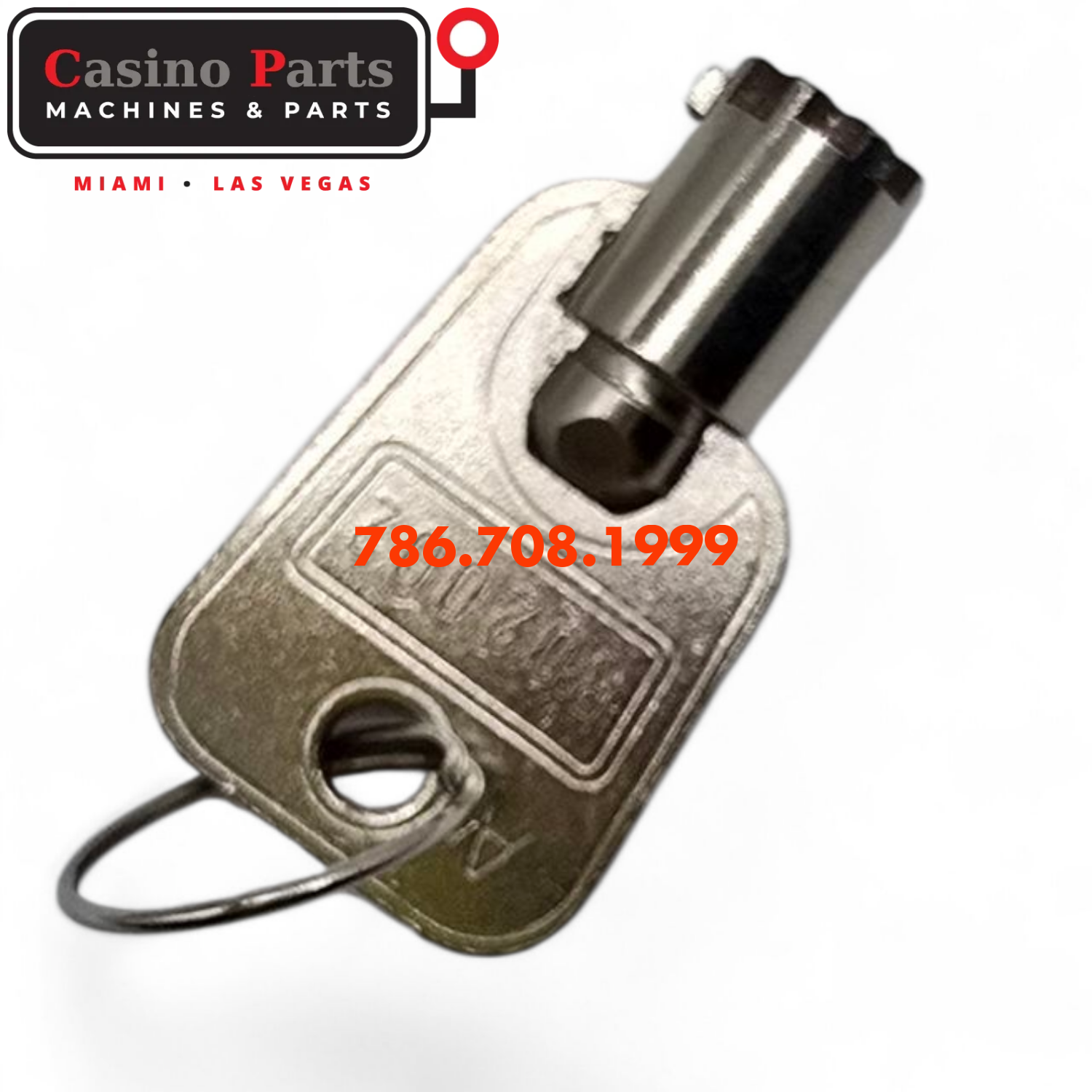 Key Round Barrel Code R 02002 Key