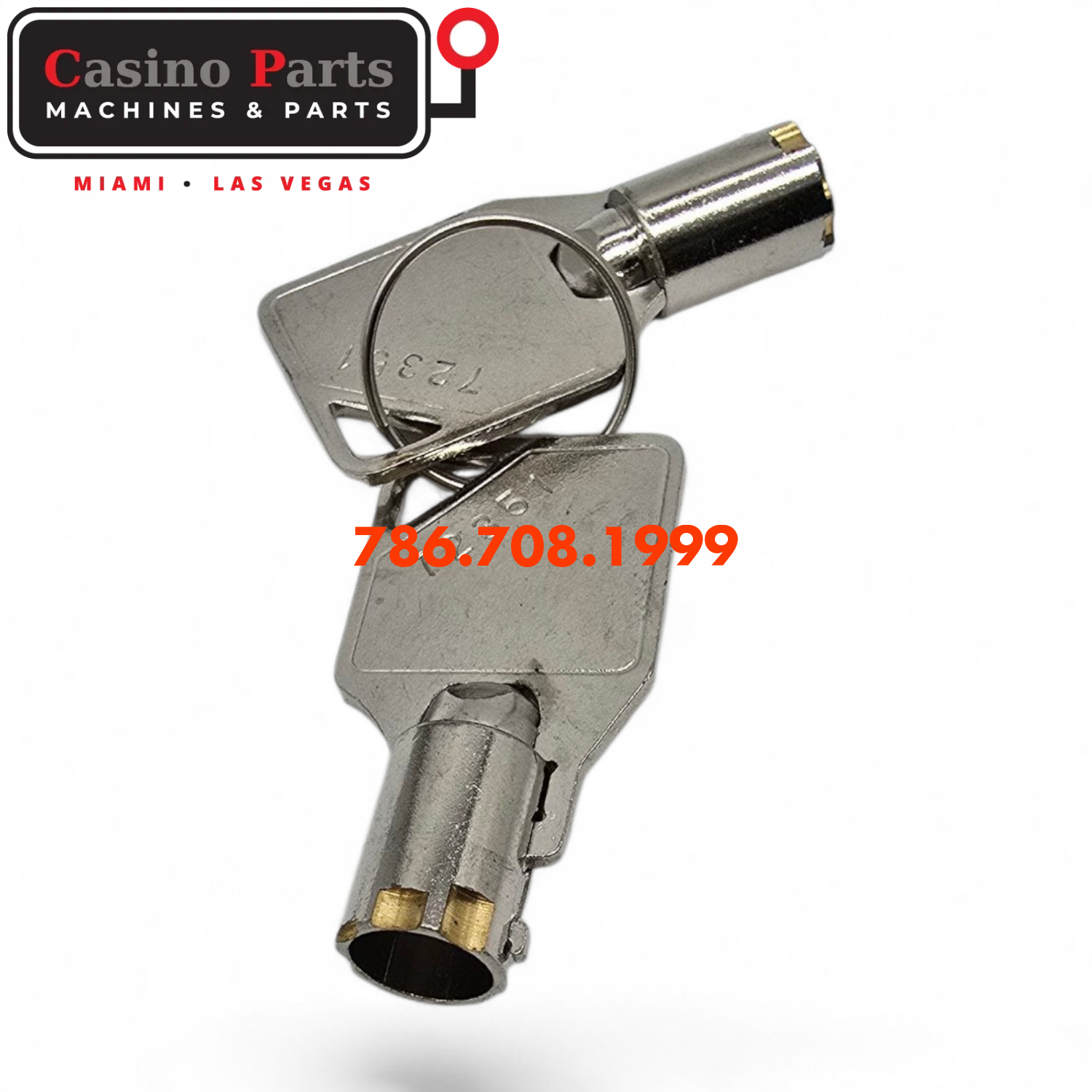Key Round Barrel Code72351 Key