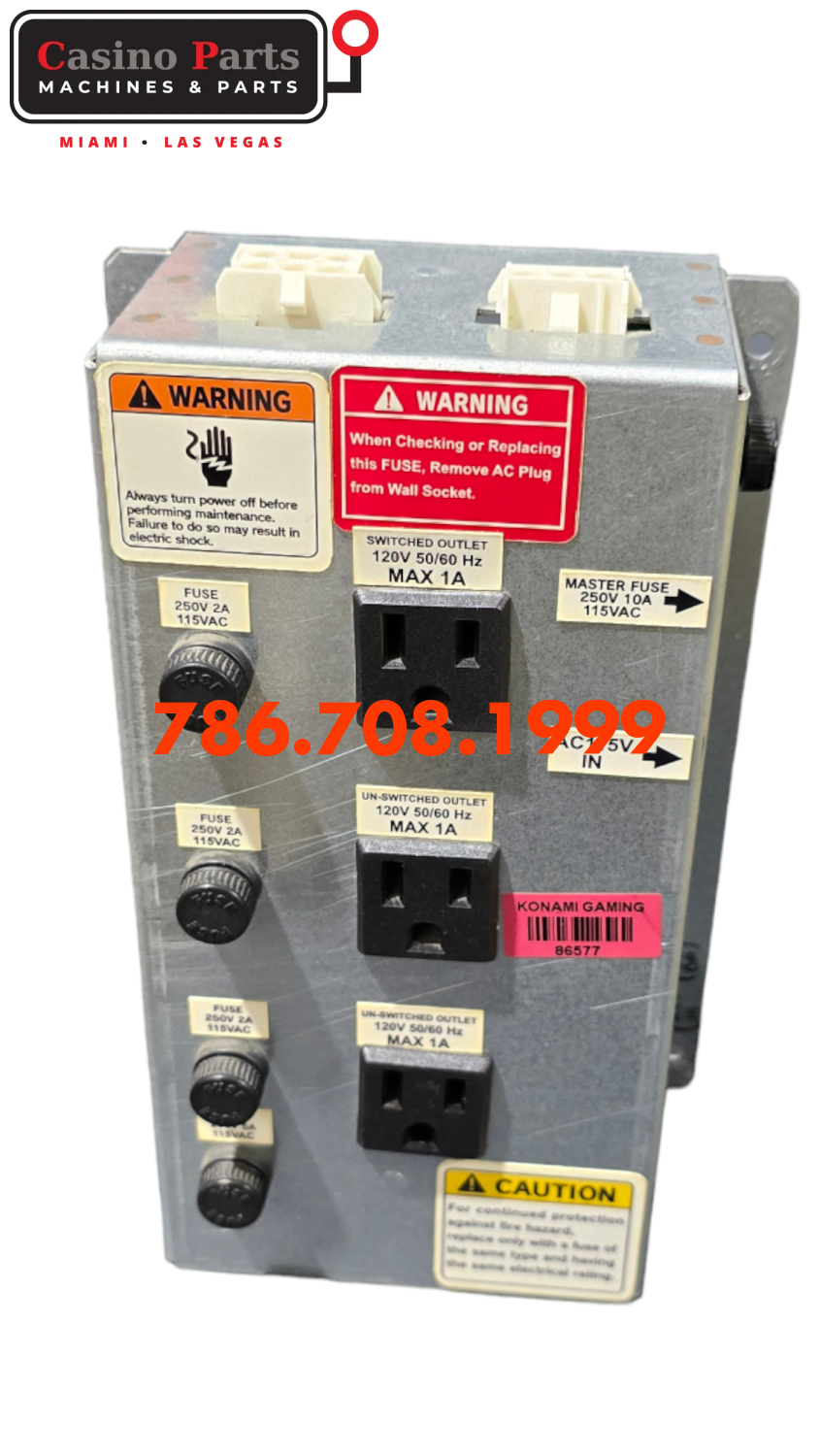 Konami Podium - Power Distributor Supplies