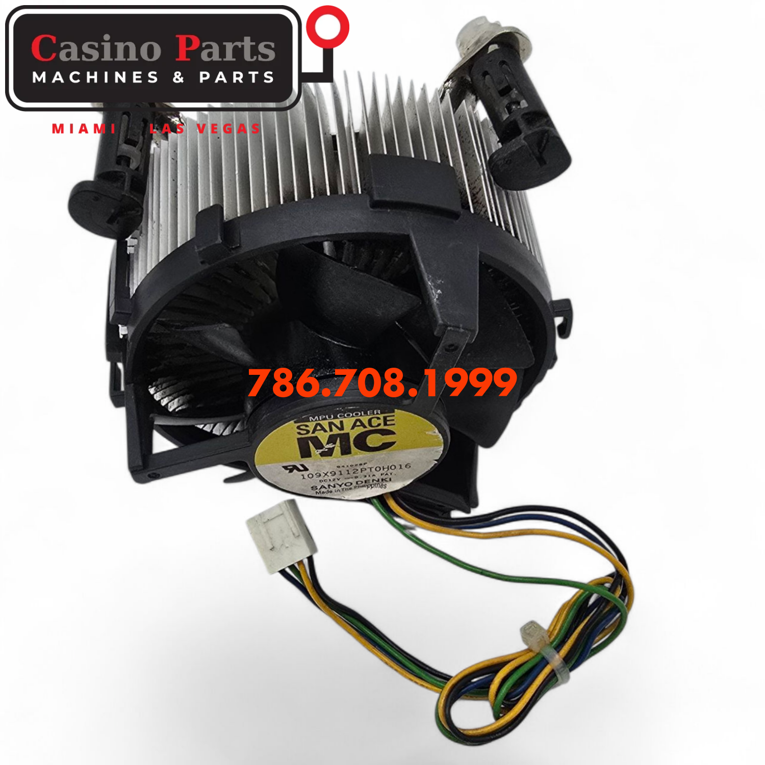 MPU cooler 12V 0.31A SAN ACE MC Fan
