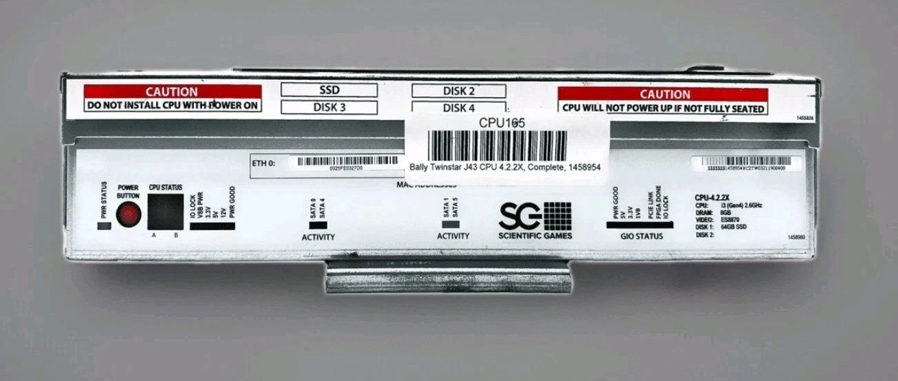 SG 4.2.2x J43/Twinstar/WaveXL CPU.