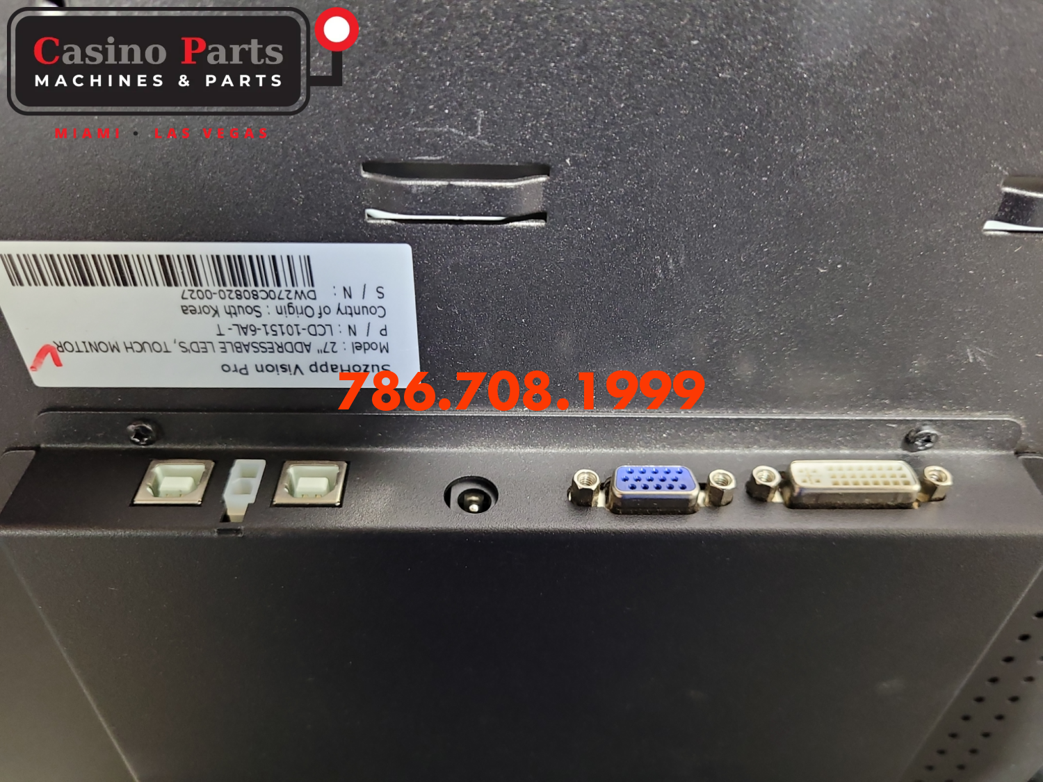 27 Addressable Leds Touch Monitor