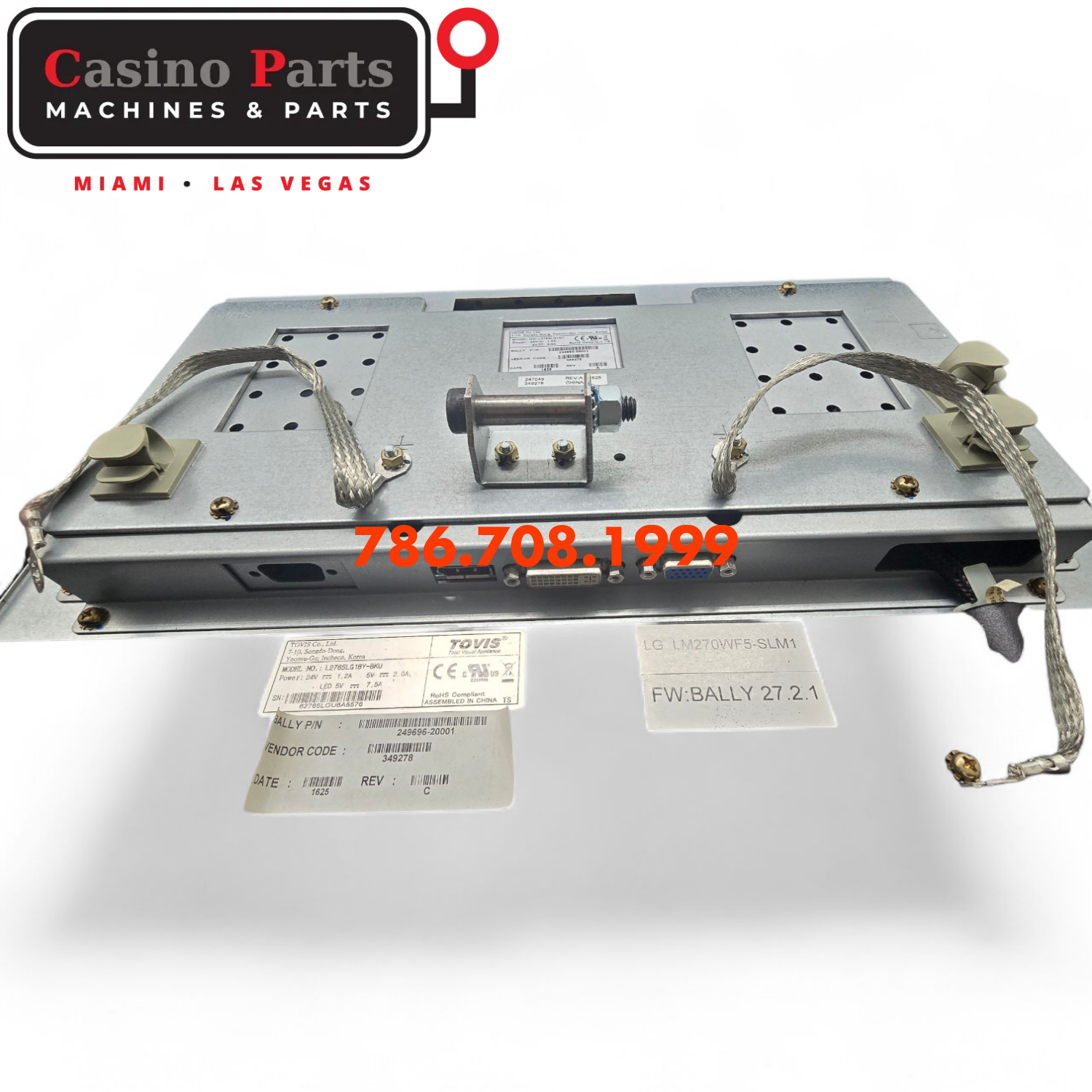 Used Bally 27/27 Top Monitor Monitors