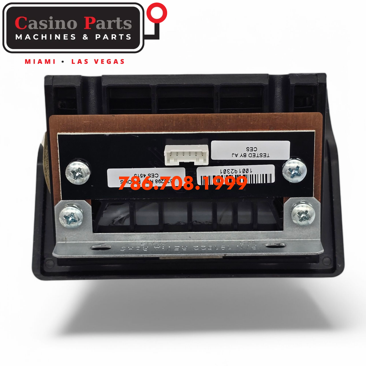 KONAMI PODIUM KP3 Door Bezel ticket Printer Bezels-Ticket Printer