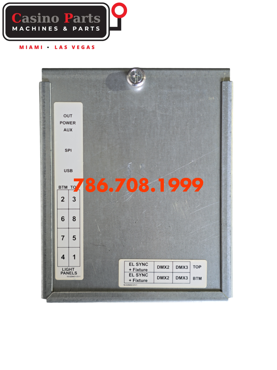 Wms Bb2 Light Controller A-027078-01-00 Ligth Contoller