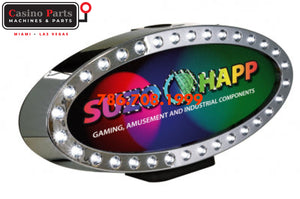 WMS BB2 Xenon Led Topper - Chrome
