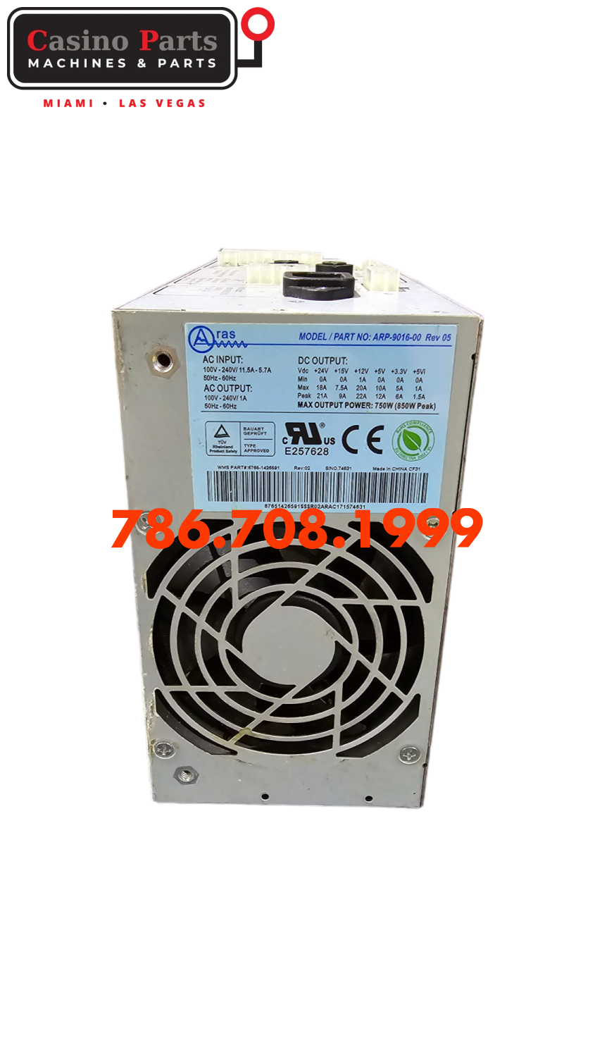 Wms Bb3 - Power Supply Supplies