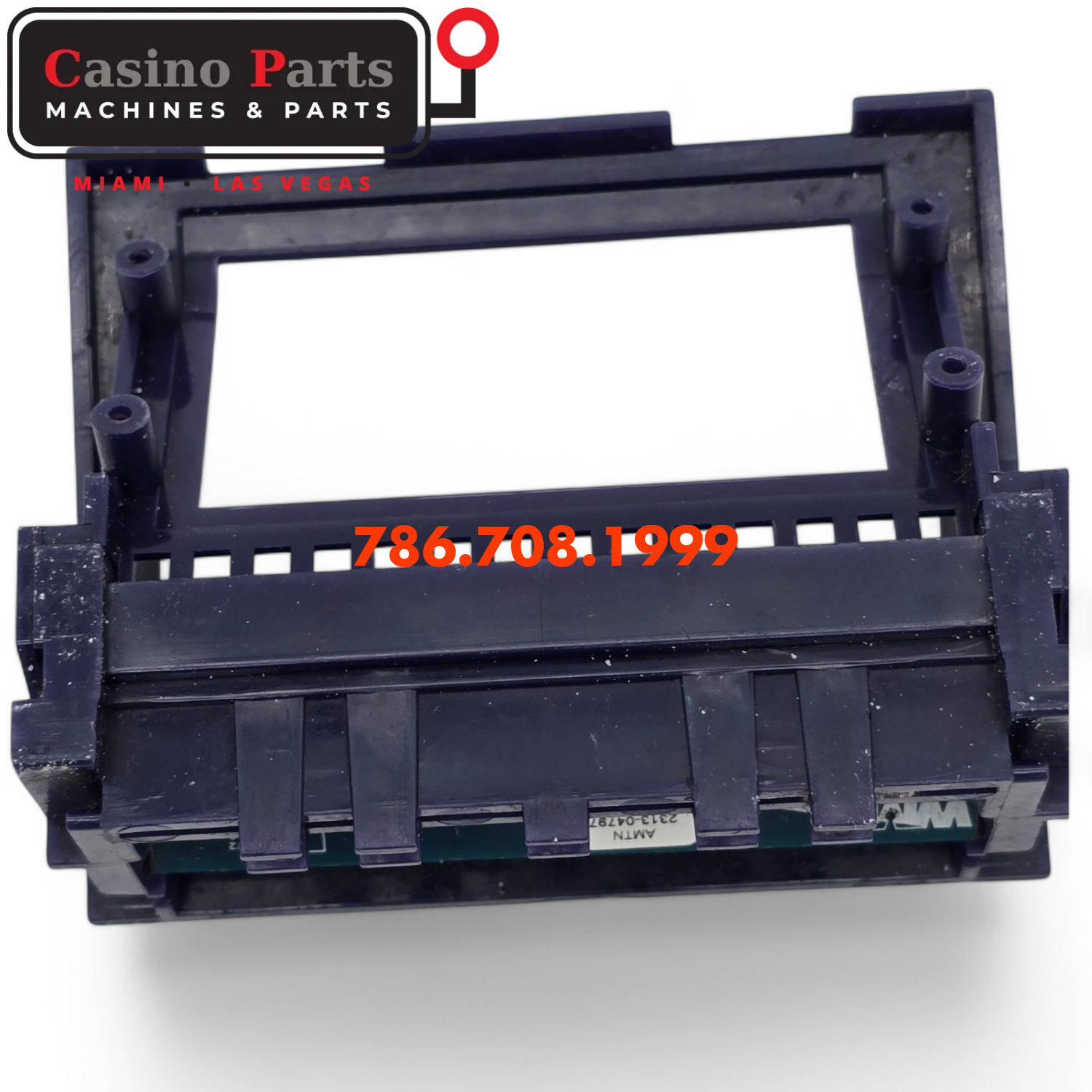 Bezel 18 WMS JCM UBA / IVIZION Bezels-Bill Validator
