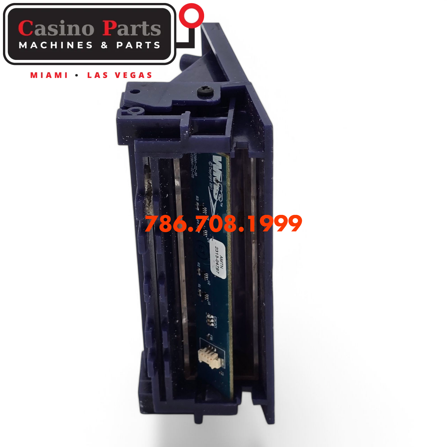 Bezel 18 WMS JCM UBA / IVIZION Bezels-Bill Validator